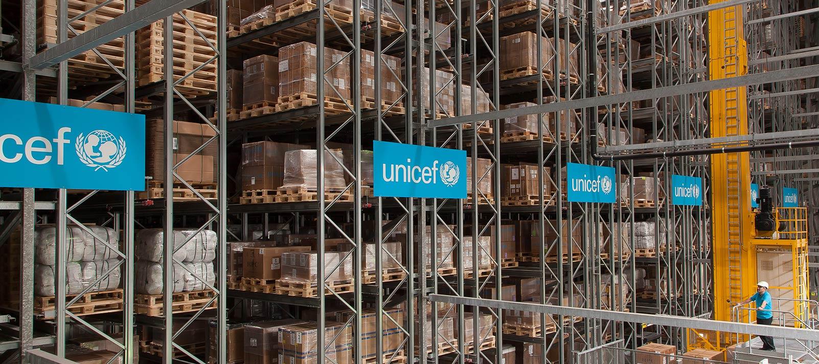 Campus 2: A picture from inside the UNICEF warehouse in the Northern Habour of Copenhagen. Campus 2: A picture from inside the UNICEF warehouse in the Northern Habour of Copenhagen.